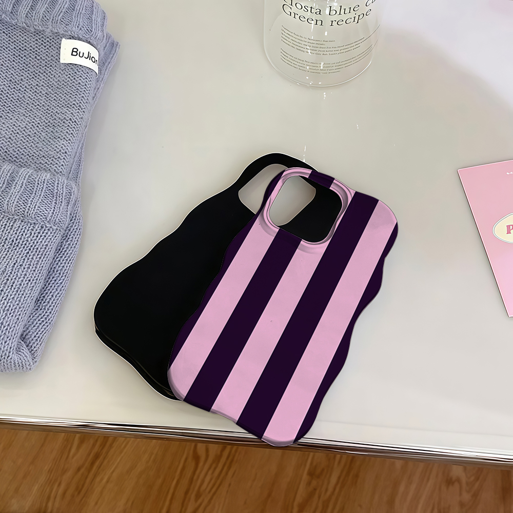 Luxury Wave Deep Purple & Blus - Phone Cases Purple recension och pris
