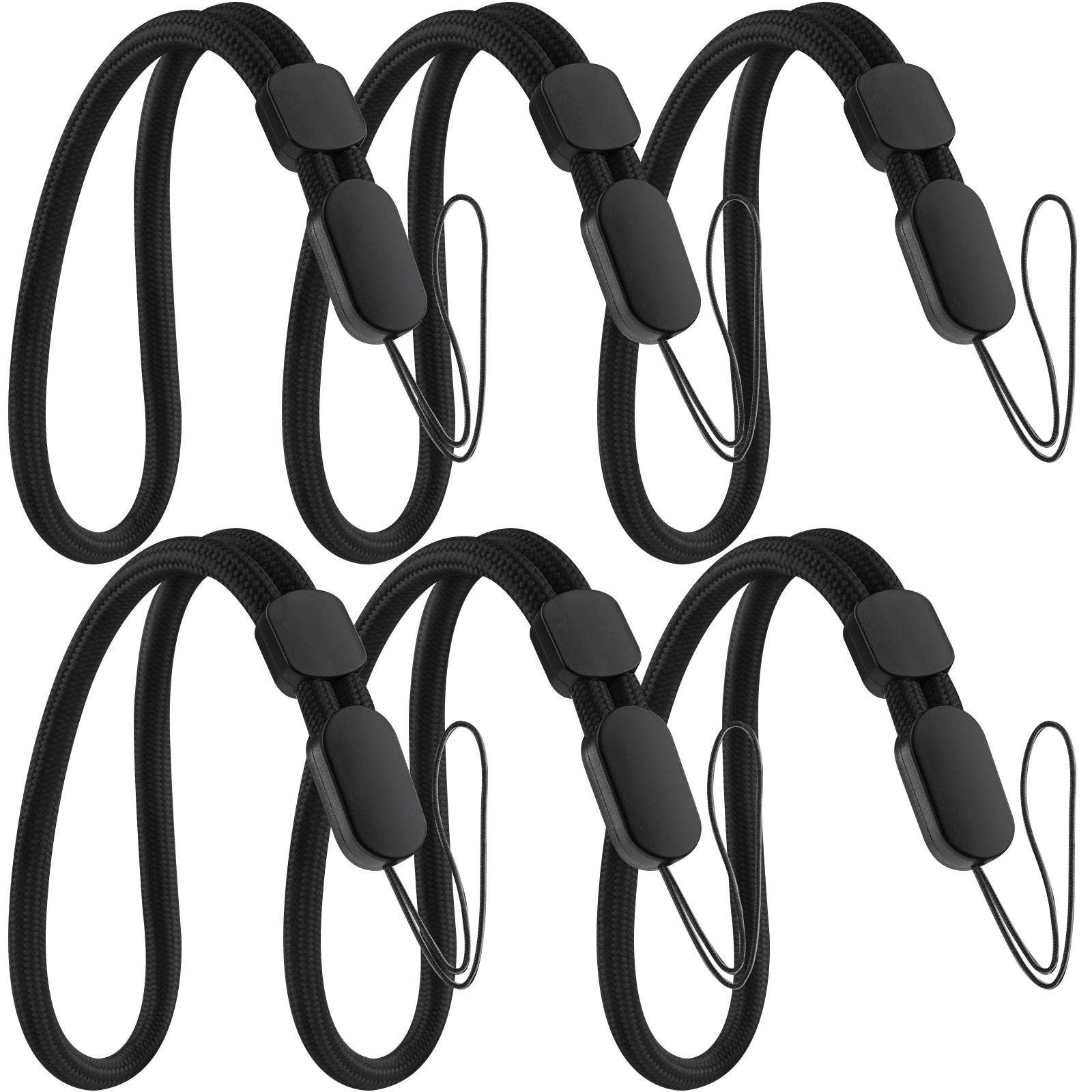 6Pcs/lot Hand Wrist Strap Lany - Phone Cases With Loop recension och pris