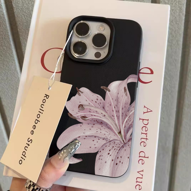 Purple Lily Flower Phone Case  - Phone Cases Purple recension och pris