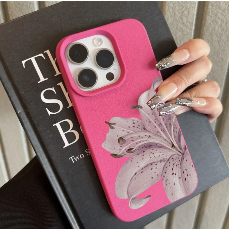 Purple Lily Flower Phone Case  - Phone Cases Purple recension och pris