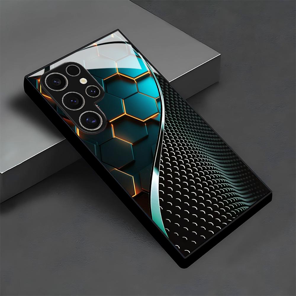Creative Honeycomb Wood Patter - Phone Cases Galaxy S26 recension och pris