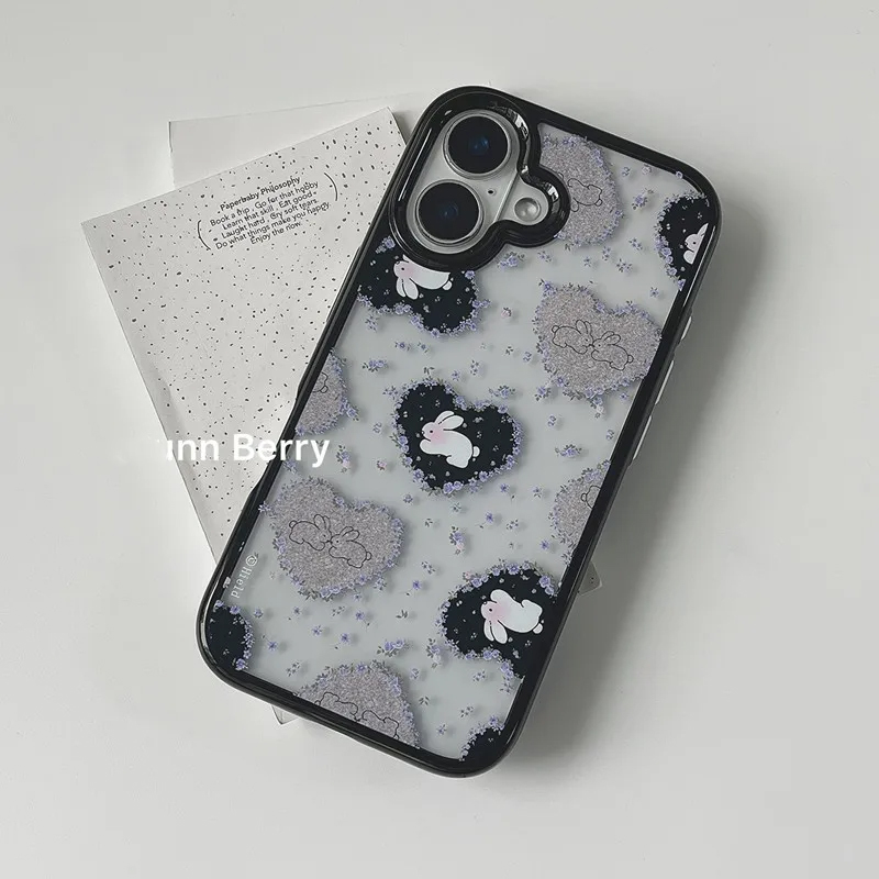 Ins Korean Retro Girl Love Rab - Phone Cases Purple recension och pris
