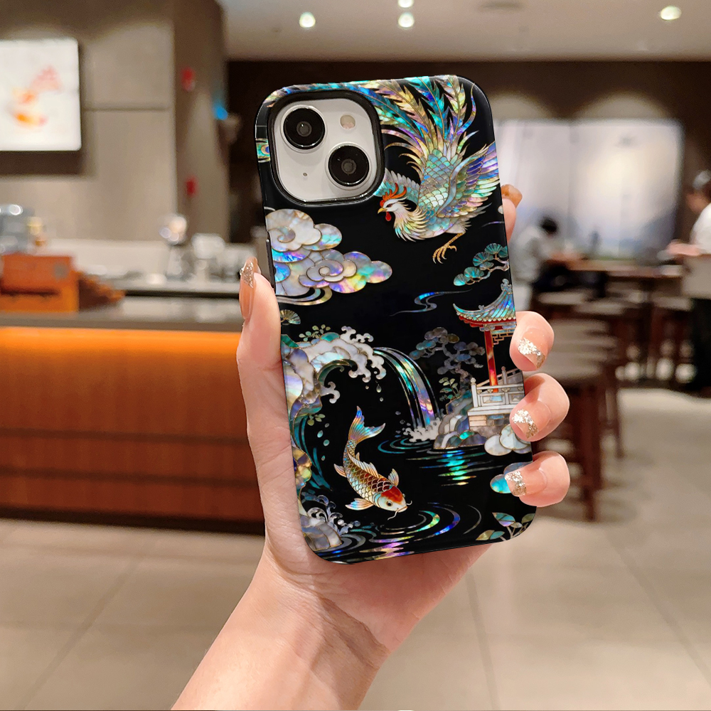 Stylish Tiger Dragon Marble Te - Phone Cases Xs Max recension och pris