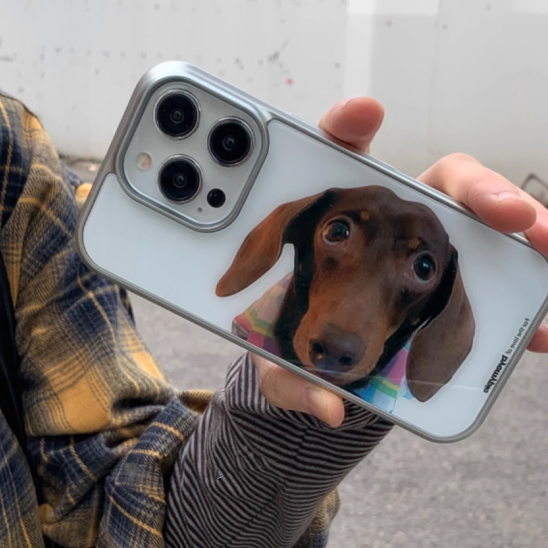 Cute Sausage Puppy Pattern Pho - Phone Cases That Charge Your Phone recension och pris