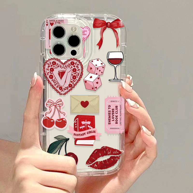 Korean Cute Cherry Bow Phone C - Phone Cases Iphone 15 Pro Max recension och pris