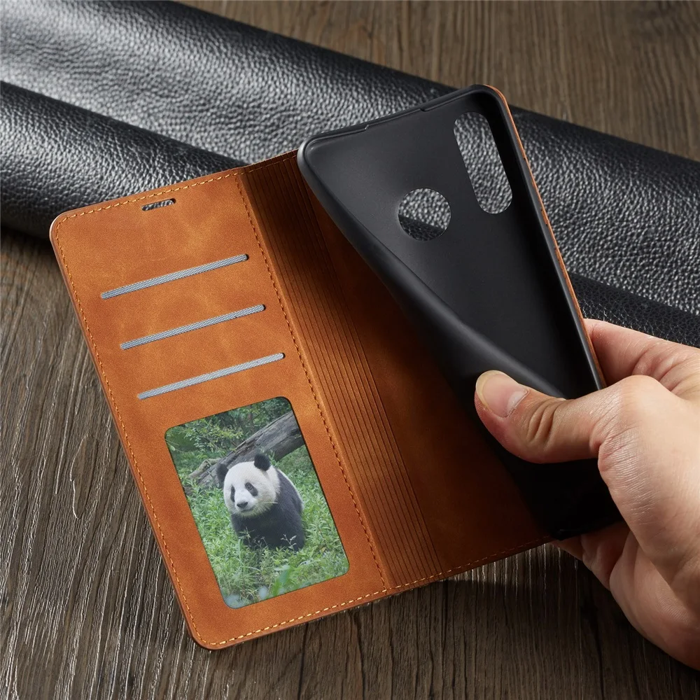 Leather Wallet Case for Huawei - Leather Folio Wallet Case recension och pris