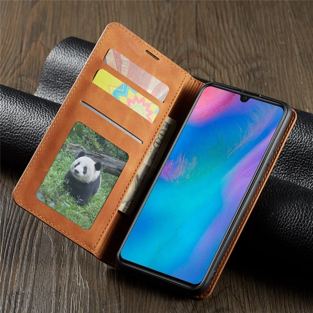 Leather Wallet Case for Huawei - Leather Folio Wallet Case recension och pris