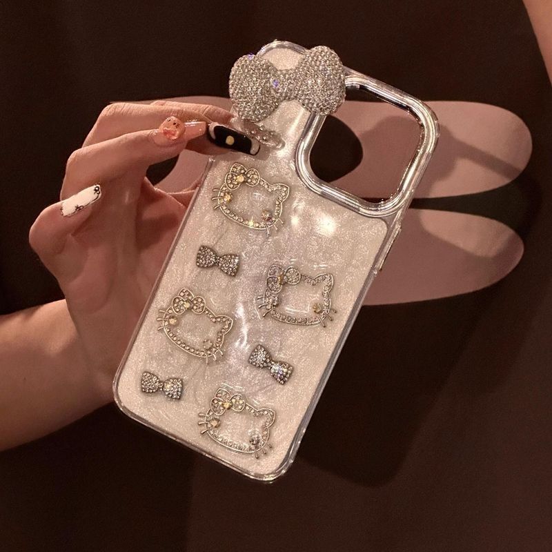 Cartoon Hello Kitty Anime Diam - Phone Cases Cool Girl recension och pris