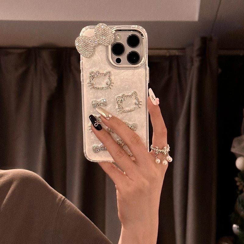 Cartoon Hello Kitty Anime Diam - Phone Cases Cool Girl recension och pris