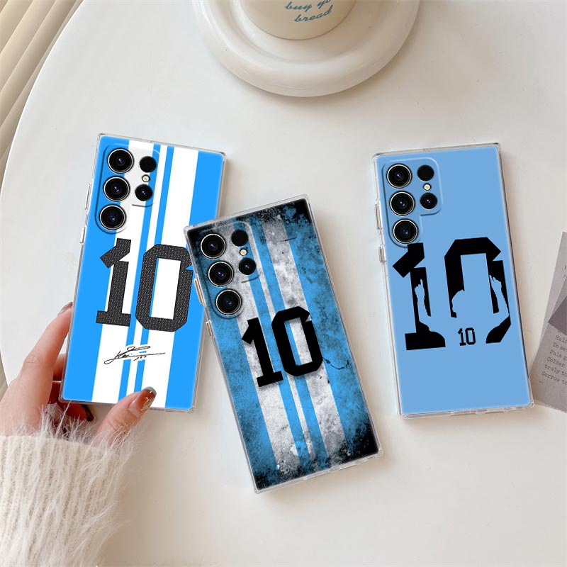 Cool Football Number 10 Transp - Phone Cases Galaxy S26 recension och pris