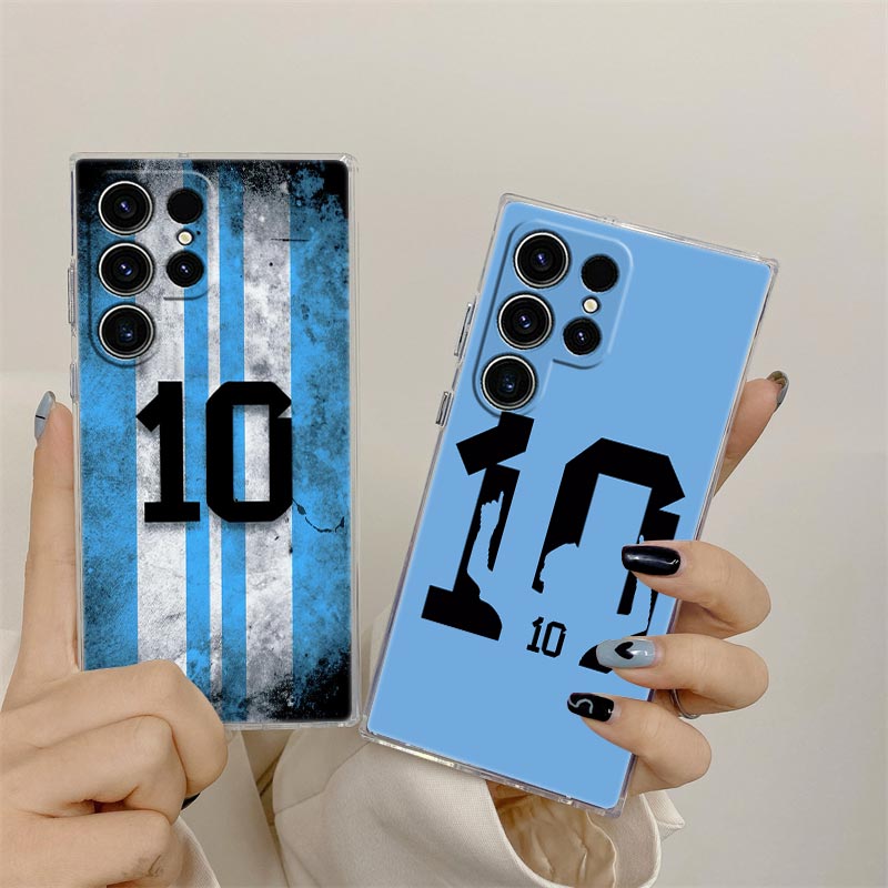 Cool Football Number 10 Transp - Phone Cases Galaxy S26 recension och pris