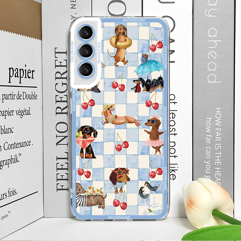 Cute Sausage Dog Phone Case fo - Phone Cases Galaxy S26 recension och pris