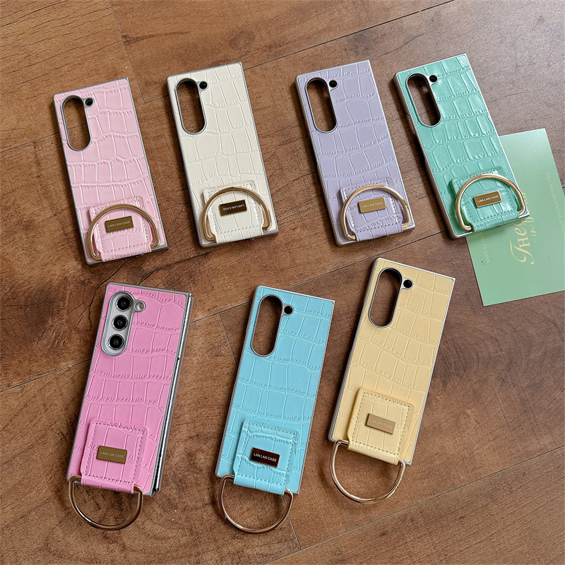 Fashion Candy Color Leather Ph - Phone Cases Z Fold 4 recension och pris