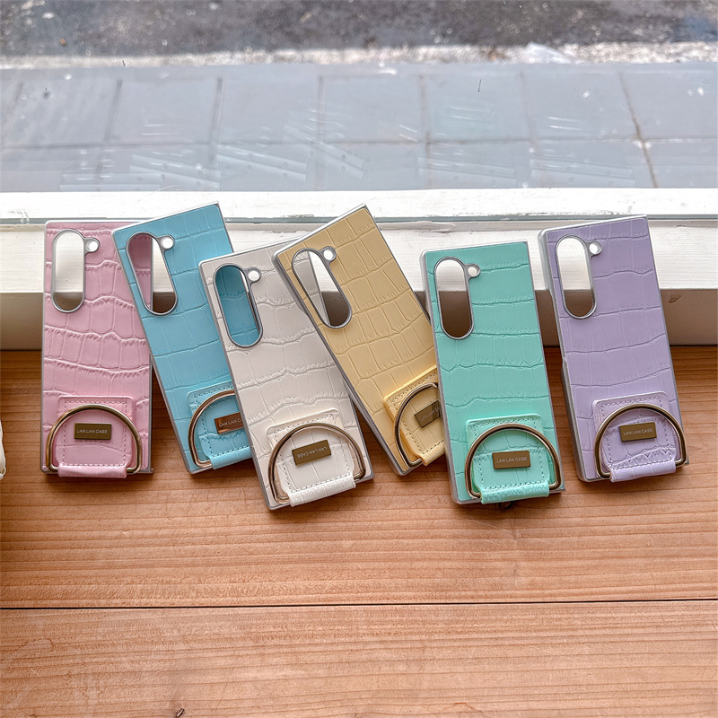 Fashion Candy Color Leather Ph - Phone Cases Z Fold 4 recension och pris
