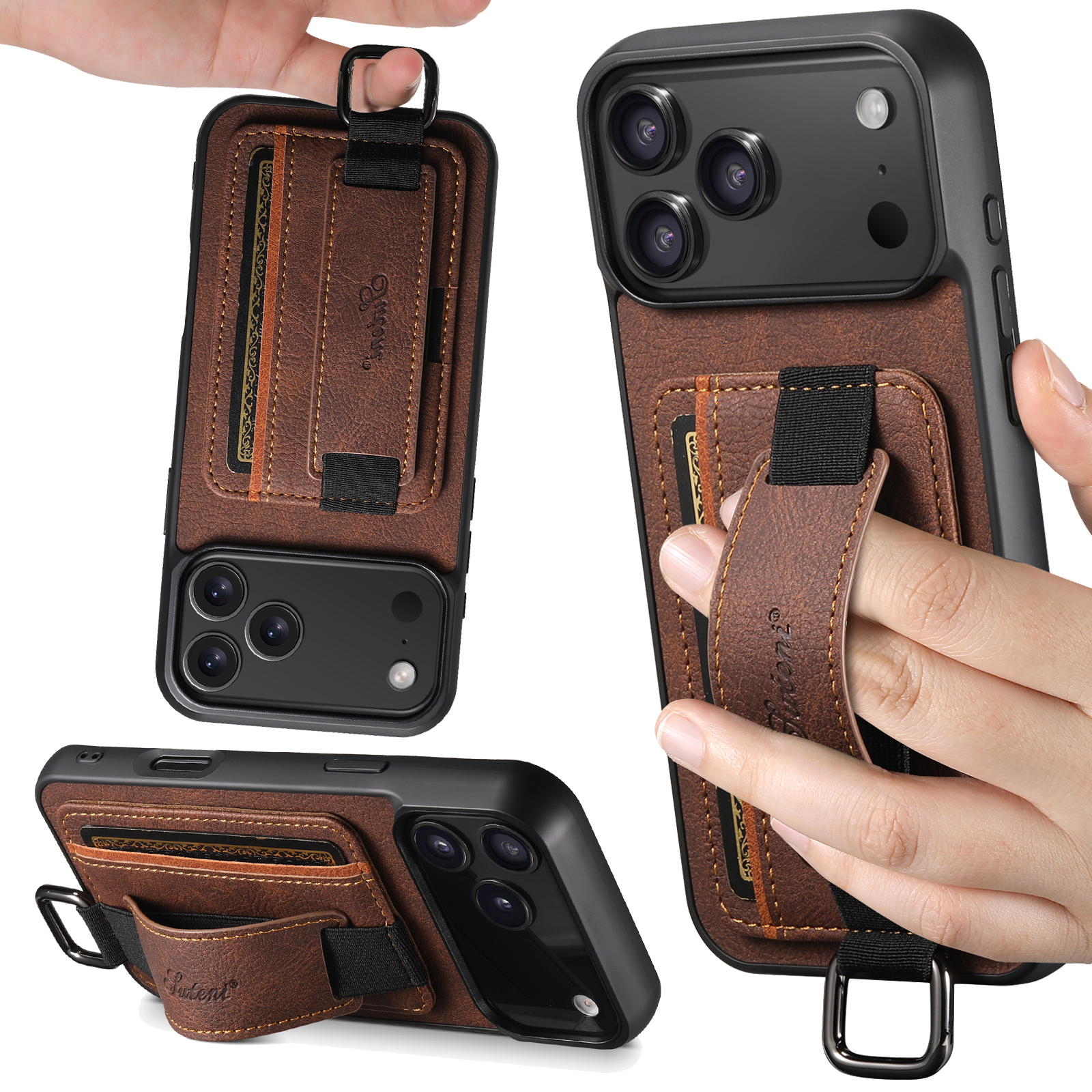 SUTENI Wrist Strap Ring Buckle - Phone Cases With Loop recension och pris
