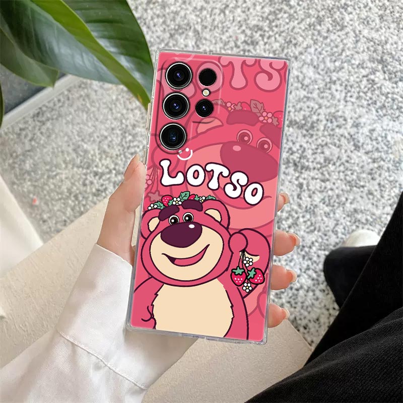 Strawberry Bear Lotso Transpar - Phone Cases Galaxy S26 recension och pris