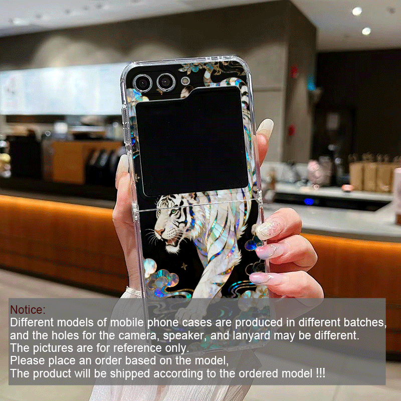 Stylish Tiger Dragon Marble Te - Phone Cases Z Fold 4 recension och pris
