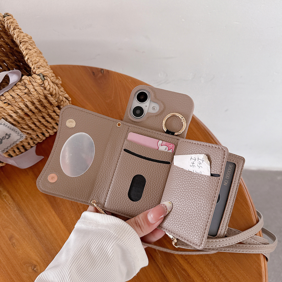 Folio Wallet Card Slot Pocket  - Leather Folio Wallet Case recension och pris