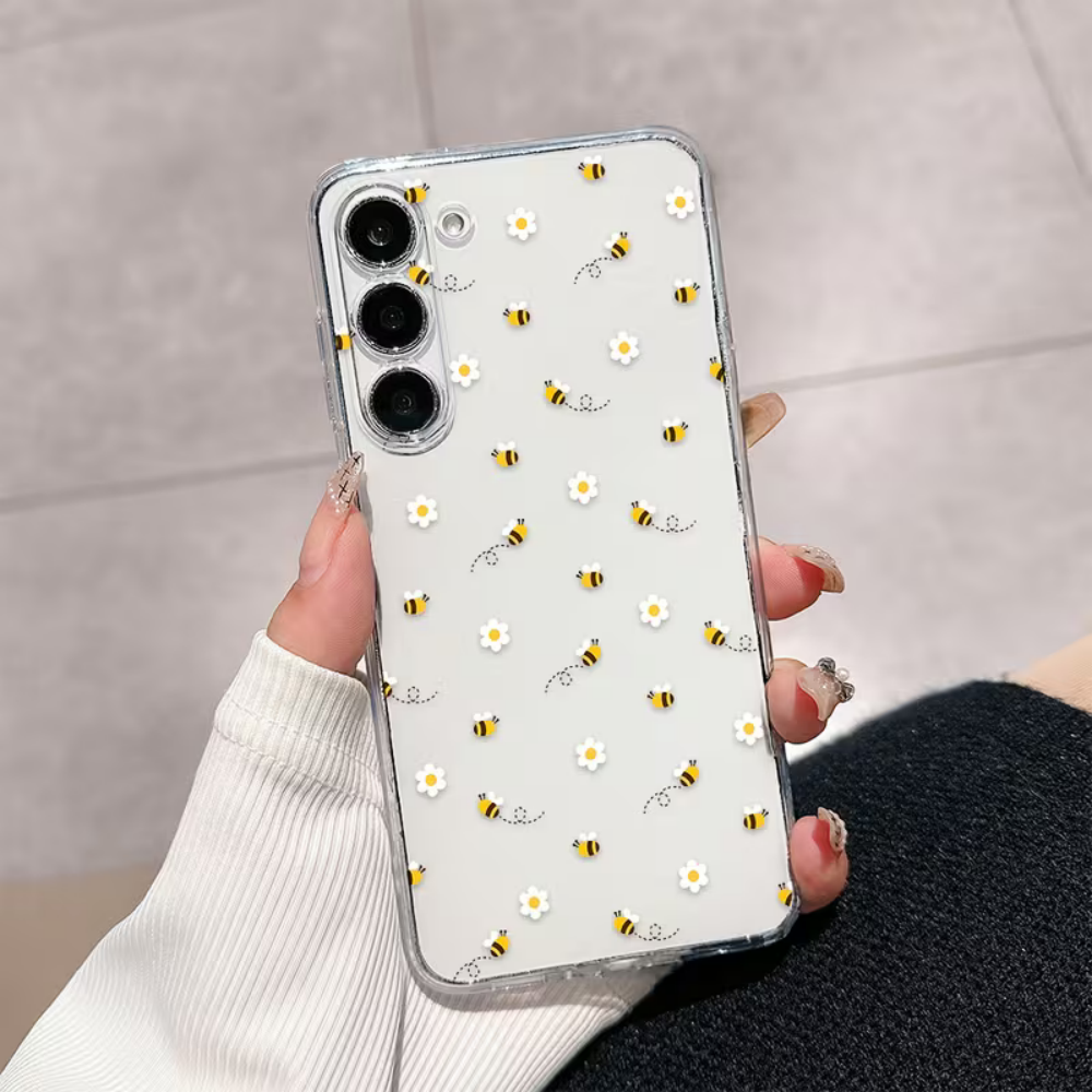 Bee White Flower Phone Case Fo - Phone Cases Galaxy S26 recension och pris
