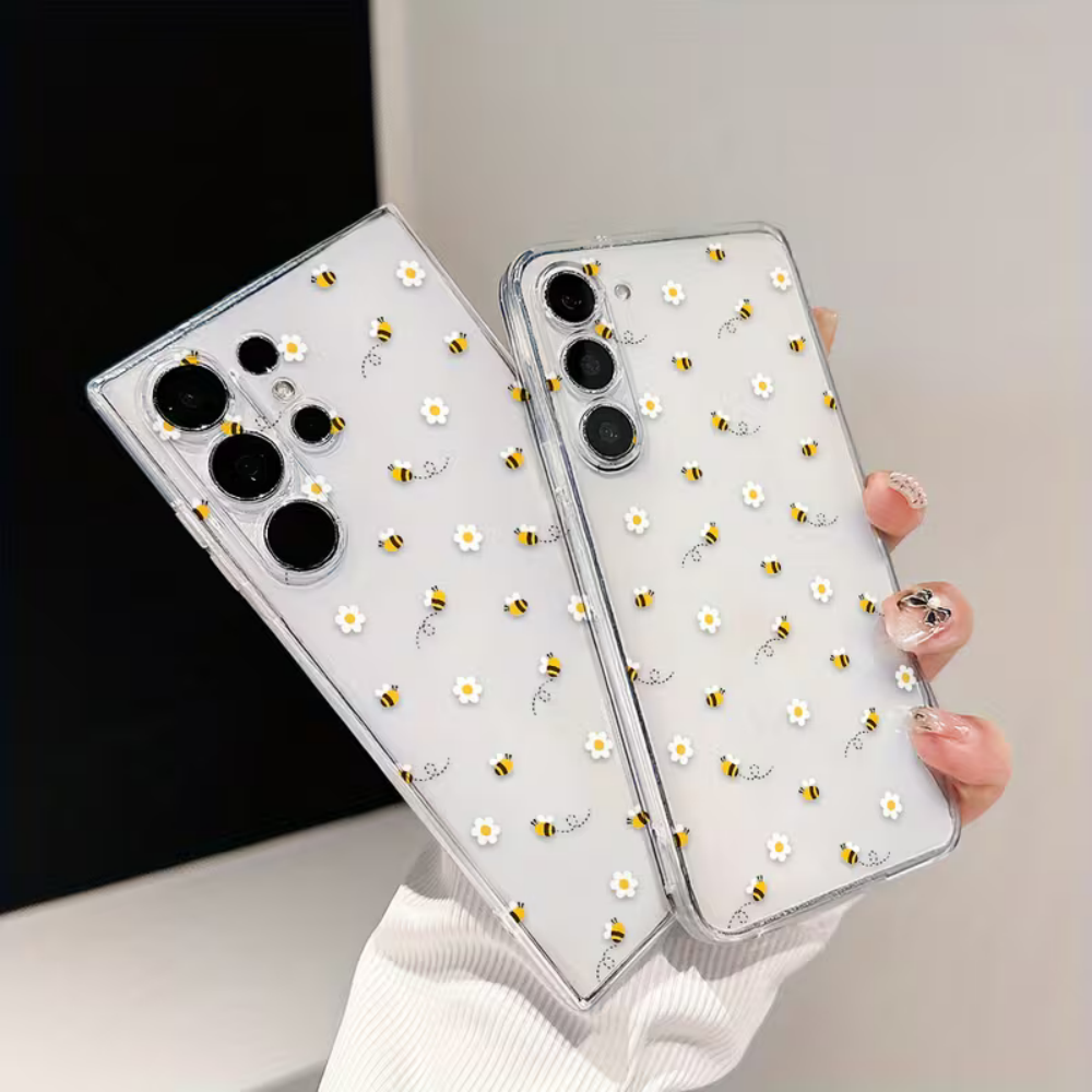 Bee White Flower Phone Case Fo - Phone Cases Galaxy S26 recension och pris
