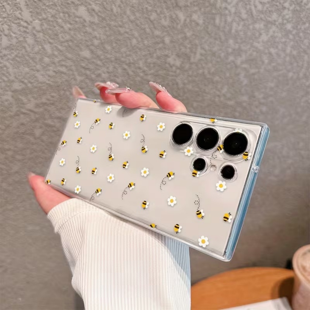 Bee White Flower Phone Case Fo - Phone Cases Galaxy S26 recension och pris