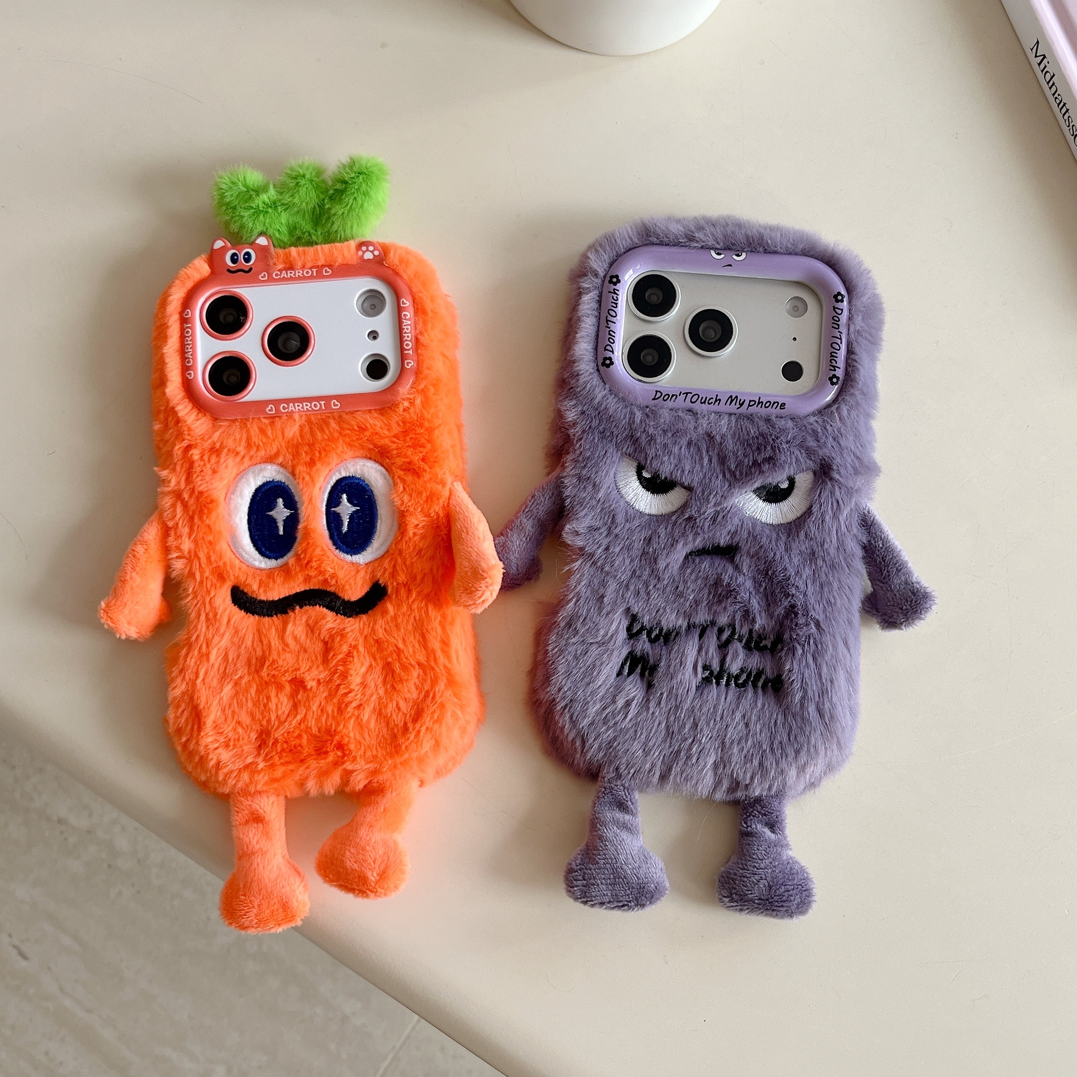Cute Plush Phone Case with Qui - Phone Cases Iphone 15 Pro Max recension och pris