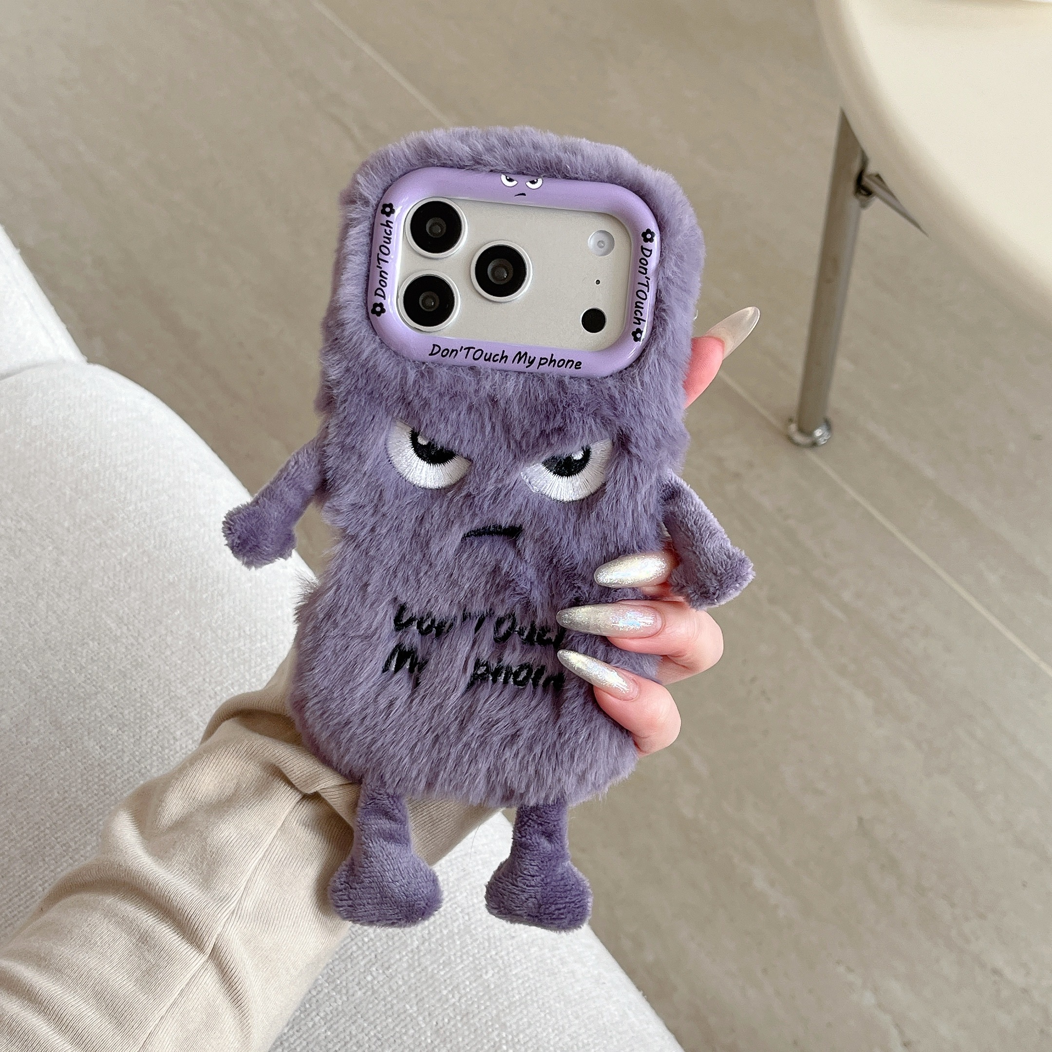 Cute Plush Phone Case with Qui - Phone Cases Iphone 15 Pro Max recension och pris