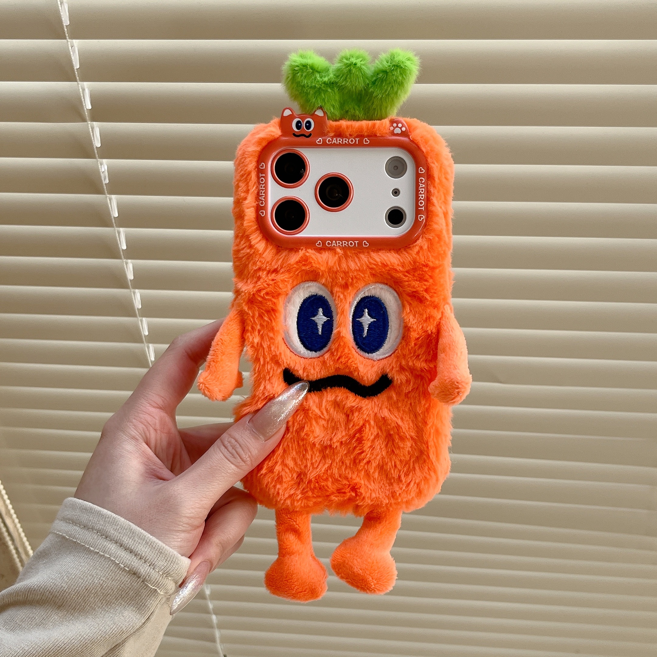 Cute Plush Phone Case with Qui - Phone Cases Iphone 15 Pro Max recension och pris
