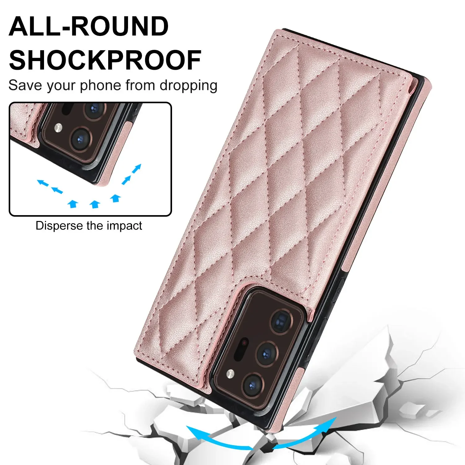 For Samsung Galaxy Note 10 Plu - Leather Folio Wallet Case recension och pris