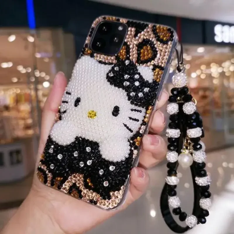 Y2K Hello Kitty Iphone Rhinest - Phone Cases Cool Girl recension och pris