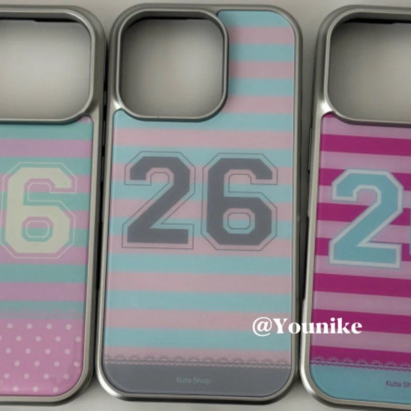 Clmj Korean Ins Stripe Polka D - Phone Cases That Charge Your Phone recension och pris