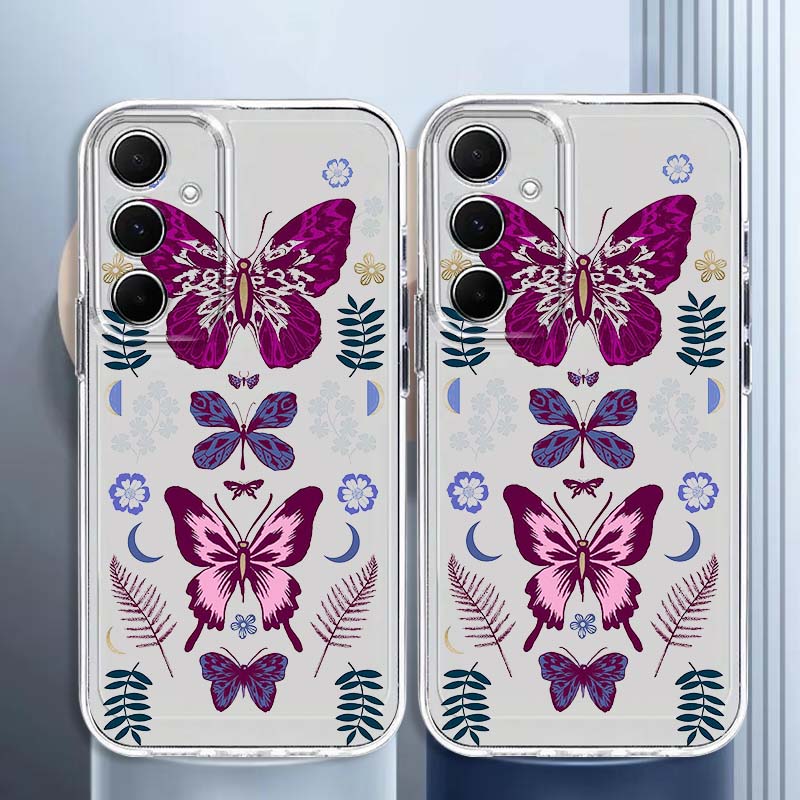 Purple Butterfly Graphic Phone - Phone Cases Purple recension och pris