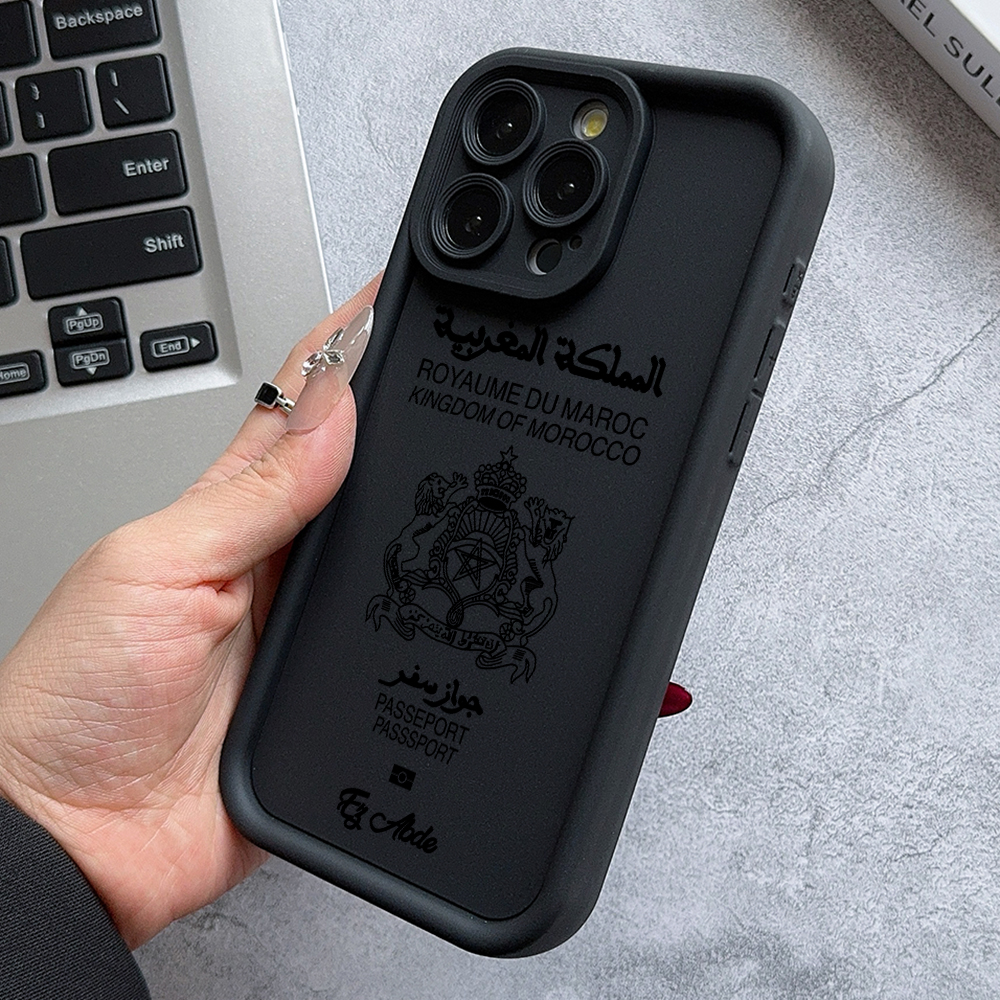 Morocco UK USA Passport Phone  - Phone Cases Uk Samsung recension och pris