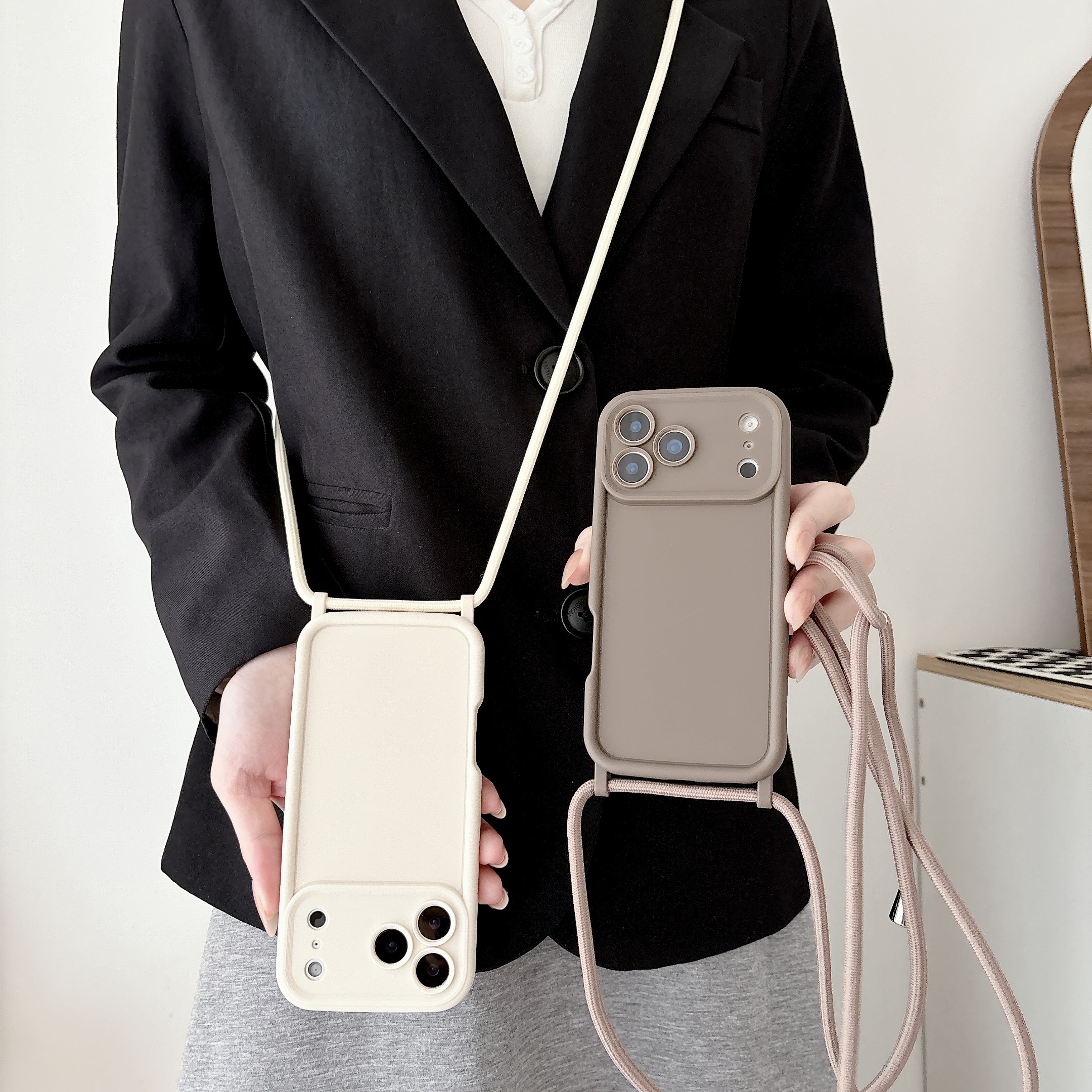 For iPhone 17 16 15 14 13 12 1 - Phone Cases With Loop recension och pris