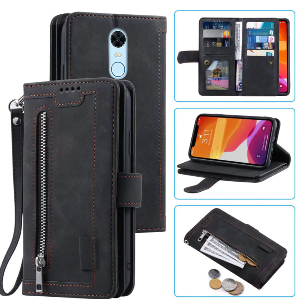 9 Cards Wallet Case for Redmi  - Leather Folio Wallet Case recension och pris