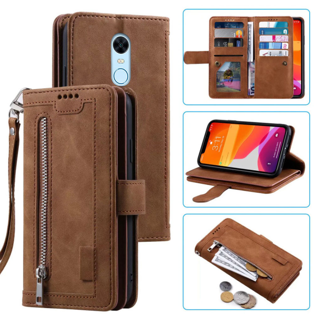 9 Cards Wallet Case for Redmi  - Leather Folio Wallet Case recension och pris