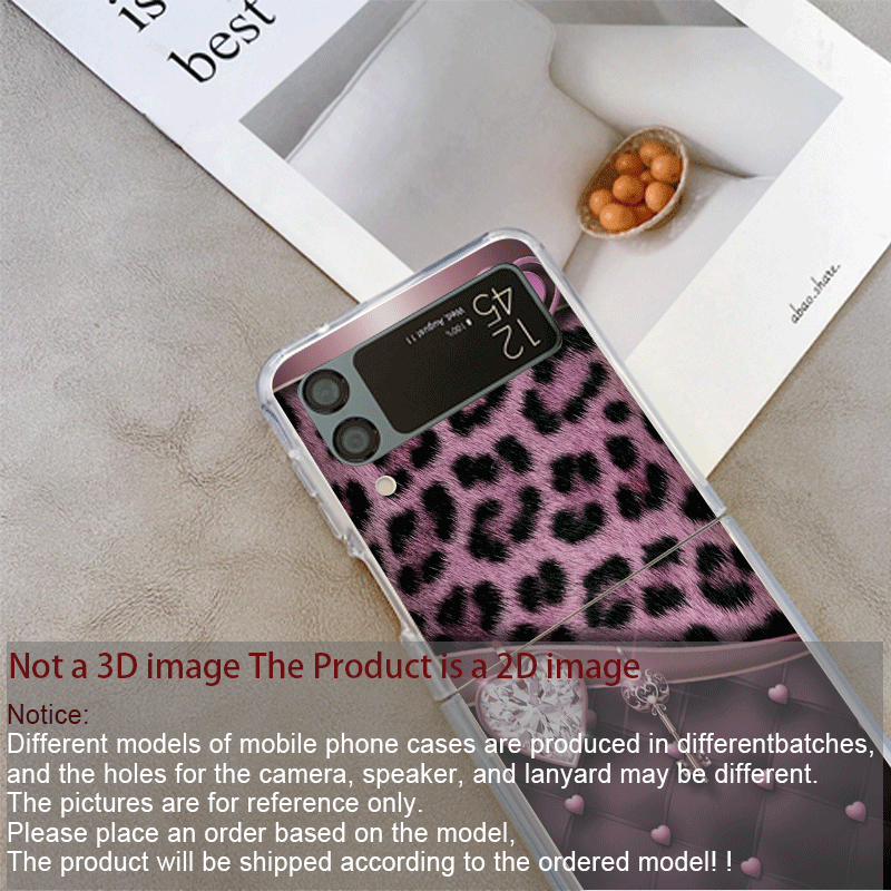 Creative Pink Blue Bow Leopard - Phone Cases Z Fold 4 recension och pris