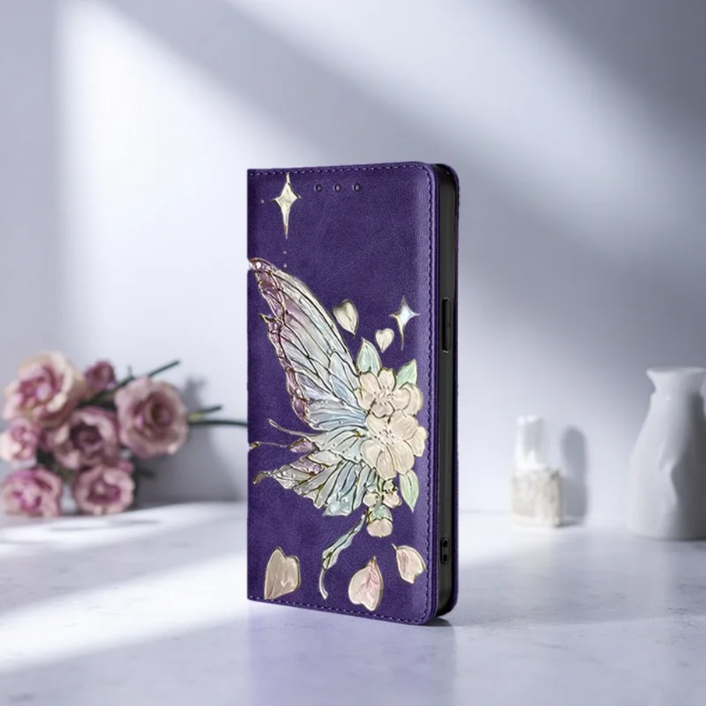Painted Magnetic Flip Leather  - Phone Cases Galaxy S26 recension och pris