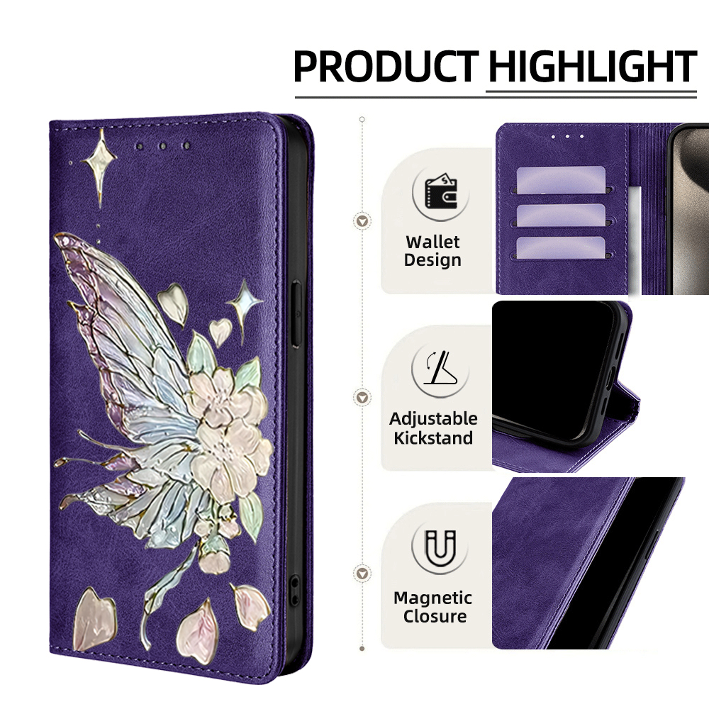Painted Magnetic Flip Leather  - Phone Cases Galaxy S26 recension och pris